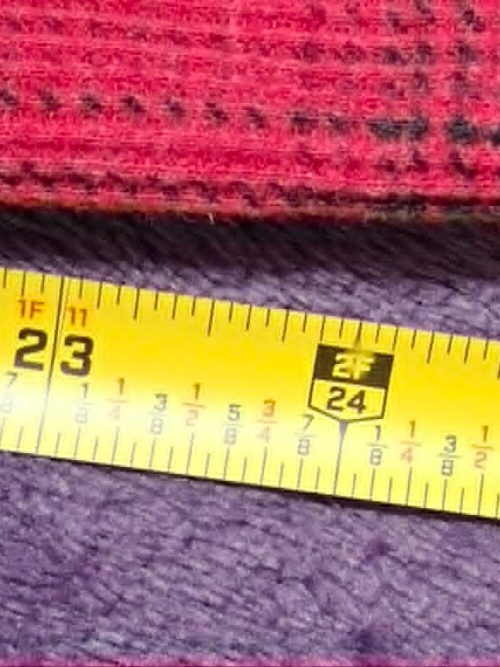 Red Checkered Long Sleeve Shirt by Terra & Sky No Call Outs - Picture 6 of 8